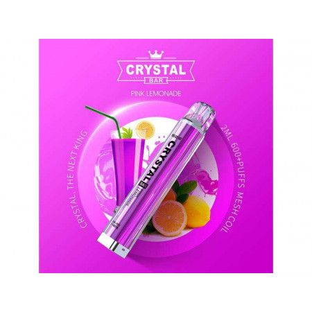 Crystal Bar Pink Lemonade E-Shisha 20mg