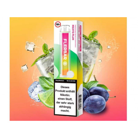 Flerbar M - Mojito Plum E-Zigarette 20 mg/ml
