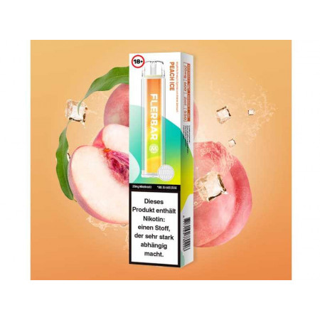 Flerbar M - Peach Ice E-Zigarette 20 mg/ml