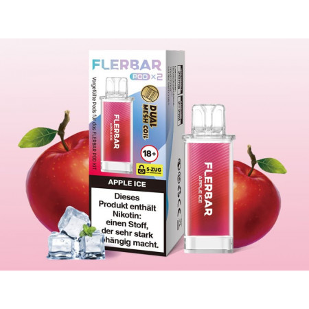 Flerbar Apple Ice Pods 2x2ml 20mg