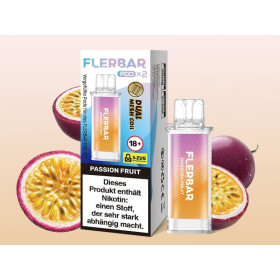 Flerbar Passion Fruit Pods 2x2ml 20mg