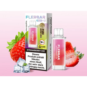 Flerbar Strawberry Ice Pods 2x2ml 20mg