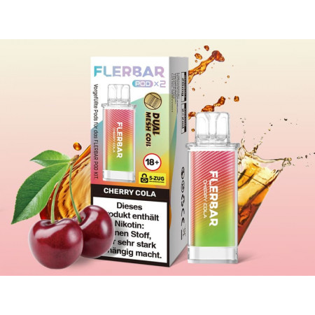 Flerbar Cherry Cola Pods 2x2ml 20mg