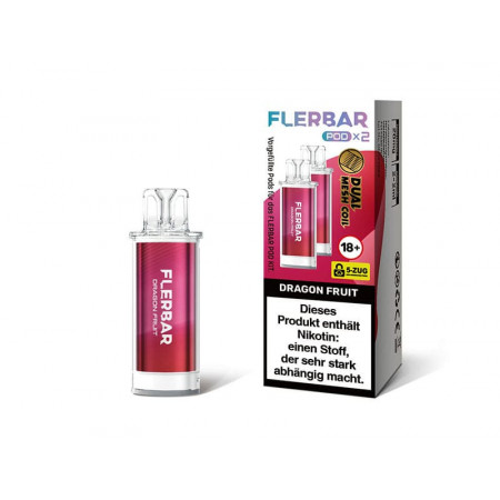 Flerbar Dragon Fruit Pods 2x2ml 20mg