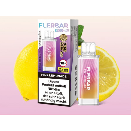 Flerbar Pink Lemonade Pods 2x2ml 20mg