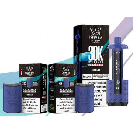 Al Fakher 30K Hypermax Ice Blue