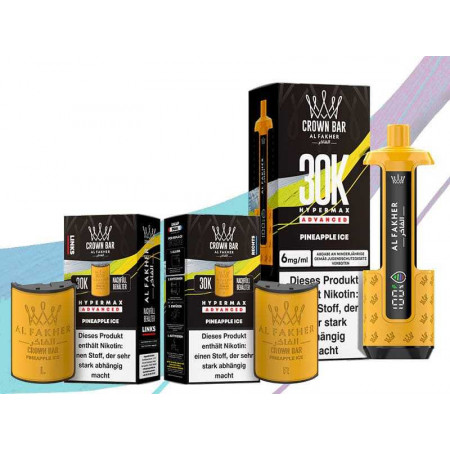 Al Fakher 30K Hypermax Pineapple Ice