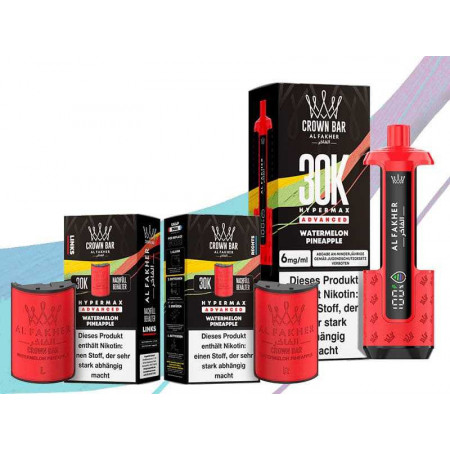 Al Fakher 30K Hypermax Watermelon Pineapple