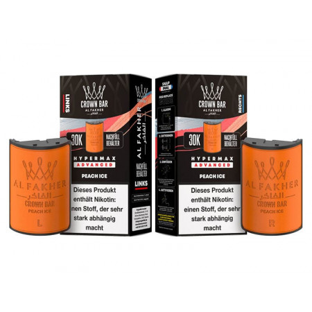 Al Fakher 30K Hypermax Peach Ice Pods
