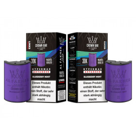 Al Fakher 30K Hypermax Blueberry Mint Pods
