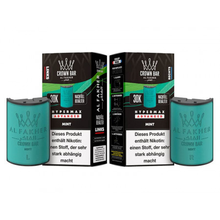 Al Fakher 30K Hypermax Mint Pods
