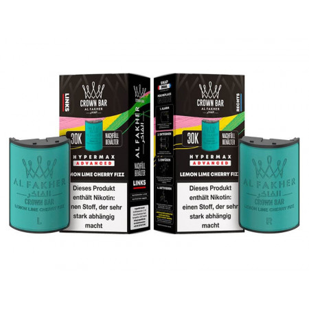 Al Fakher 30K Lemon Lime Cherry Fizz Pods