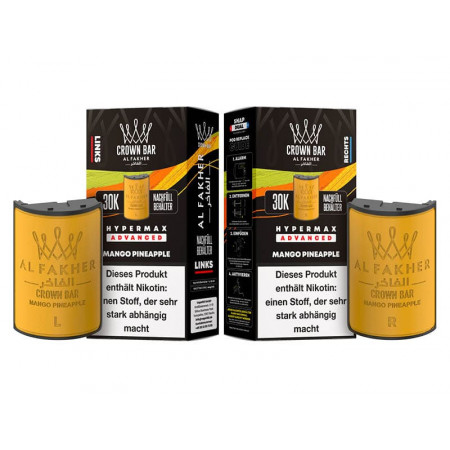 Al Fakher 30K Lemon Mango Pineapple Pods