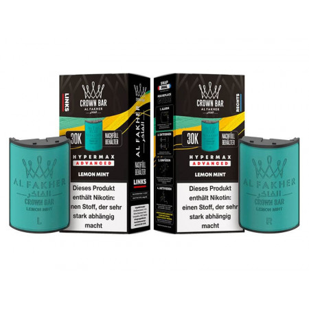 Al Fakher 30K Lemon Lemon Mint Pods
