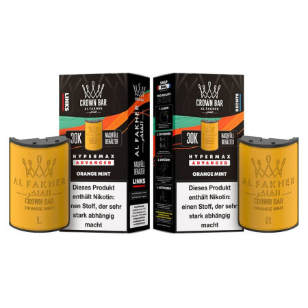 Al Fakher 30K Orange Mint Pods