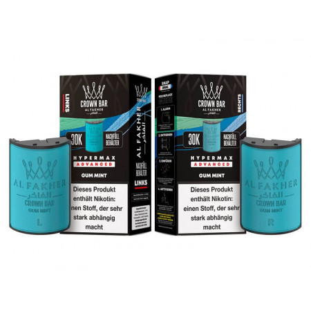 Al Fakher 30K Gum Mint Pods