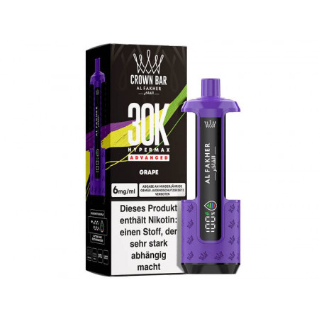 Meta-Titel: Al Fakher 30K Grape | Basisgerät