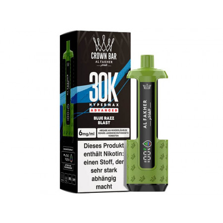 Al Fakher 30K Basisgerät Blue Razz Blast