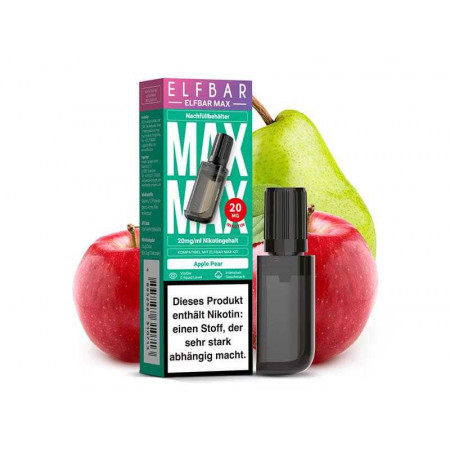 ELFBAR Max Apple Pear Pod 10ml 20mg/ml