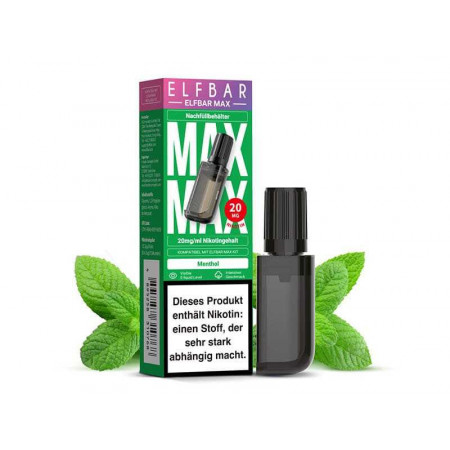 ELFBAR Max Menthol Pod 10ml 20mg/ml