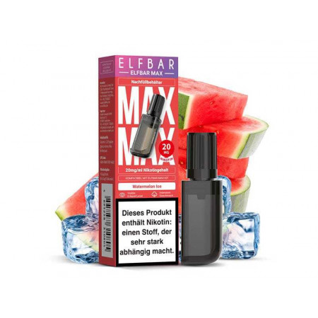 ELFBAR Max Watermelon Ice Pod 10ml 20mg/ml