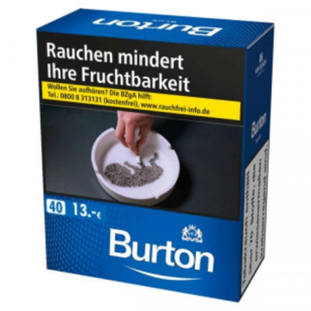 Burton Blue XXXL Zigaretten