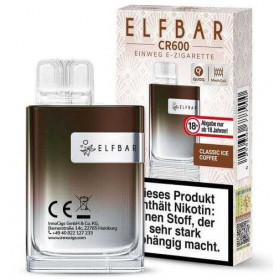 Elfbar CR600 Classic Ice Coffee Einweg E-Zigarette 20mg