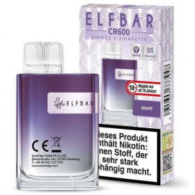 Elfbar CR600 Grape Einweg E-Zigarette 20mg