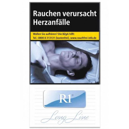 R1 blue Long Linie Zigaretten