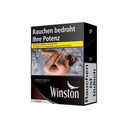 Winston Black 6XL Zigaretten