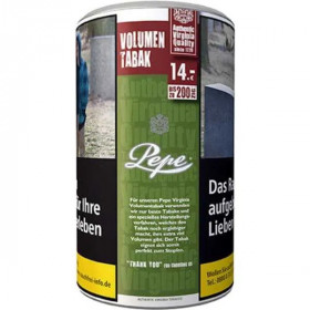 Pepe Rich Green Volumentabak XXL