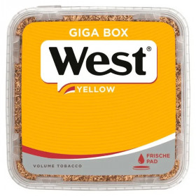 West Yellow Volumentabak Giga Box