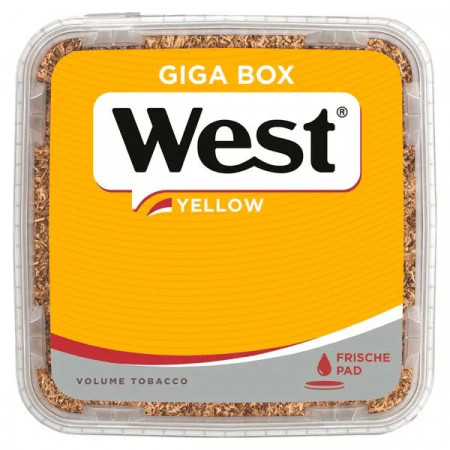 West Yellow Volumentabak Giga Box