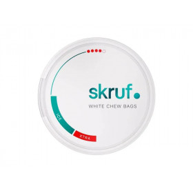 Skruf Ice White Chew Bags 4 XTRA
