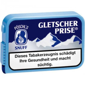 Gletscherprise Snuff Schnupftabak Dose