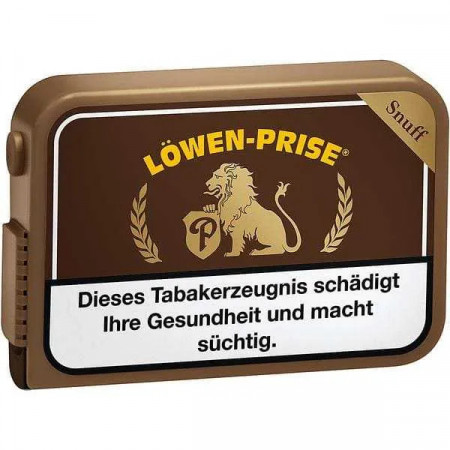Löwenprise Snuff Schnupftabak Dose