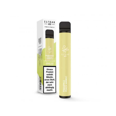 Elf Bar 600 Pineapple Peach Mango E-Shisha 20mg