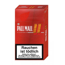 Pall Mall Red XL Filterzigarillos | Naturdeckblatt