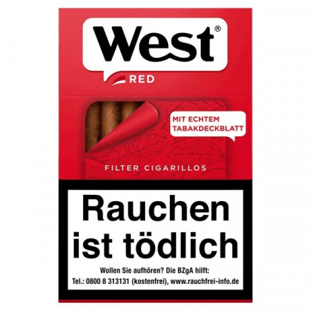 West Red Filterzigarillos