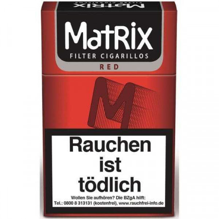 Matrix Red Filterzigarillos
