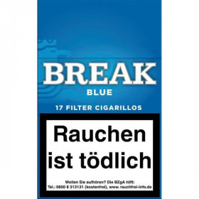 Break Blue Filterzigarillos