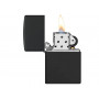 Zippo Black Matte | Windfestes Benzinfeuerzeug