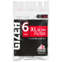 GIZEH XL Black Slim Filter 100 Stück