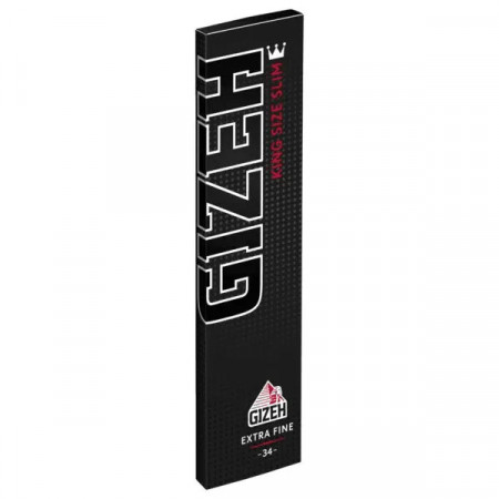 GIZEH Black King Size Slim Papers