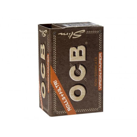 OCB Virgin Rolls Ungebleicht + Tips