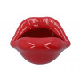Aschenbecher "Lippen" rot 1