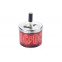 Drehaschenbecher AC/DC - Rot
