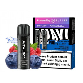 Lost Mary WAVI Prefilled Pod Blueberry Sour Raspberry 20mg