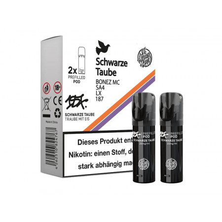 187 Strassenbande Schwarze Taube Prefilled Pod 20mg