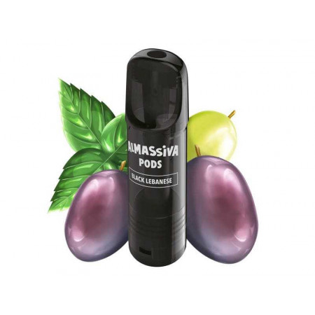 Al Massiva Pod Black Lebanese 17mg 2x2ml